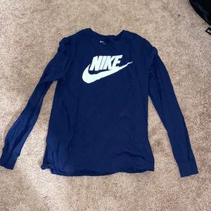 Nike navy blue long sleeve